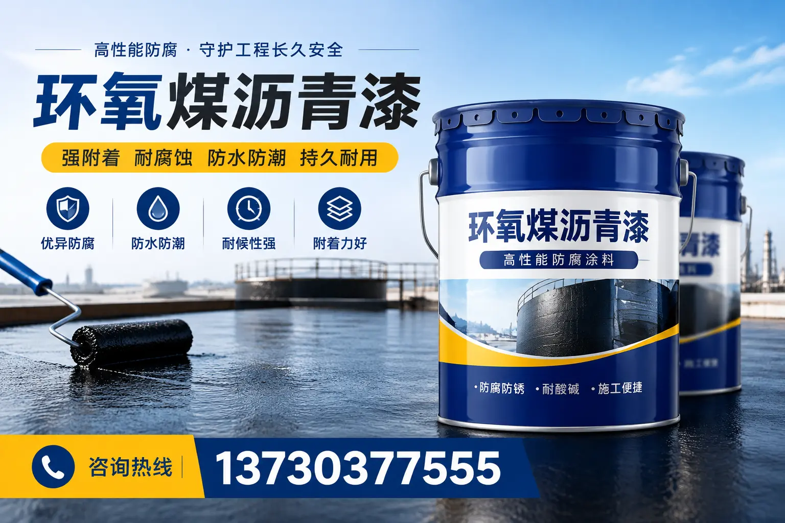 如何判断环氧煤沥青漆的质量?西平消费者指南